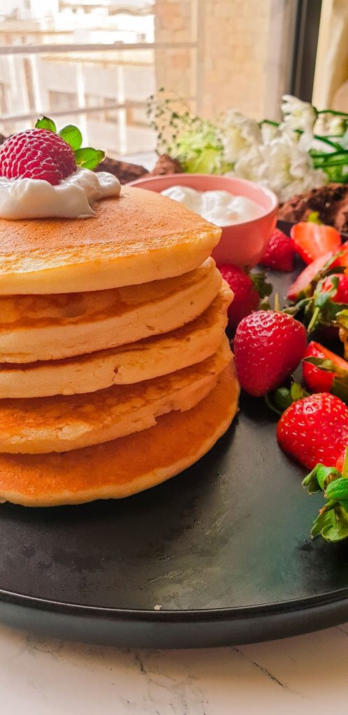 how to make pancakes from scratch step by step