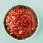 schezwan sauce in a bowl