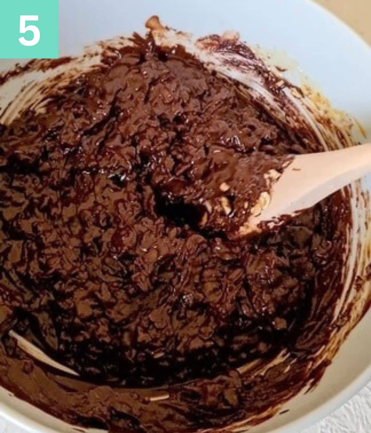 oatmeal bar mixture ready.