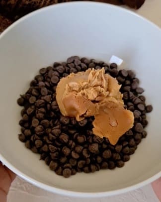 chocolate and peanut butter