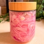 jarred pickled onions.